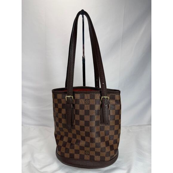Louis Vuitton Bucket Bag Damier Ebene SPB-MS 353776 - Picture 1 of 14